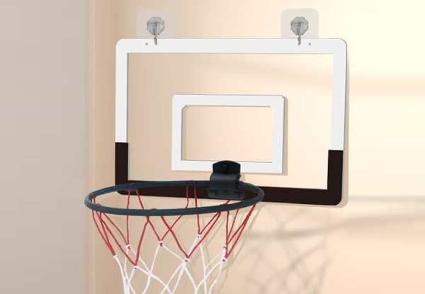 Over-The-Door Mini Basketball Hoop