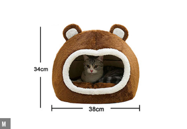 Brown Pet Basket Bed - Three Sizes Available