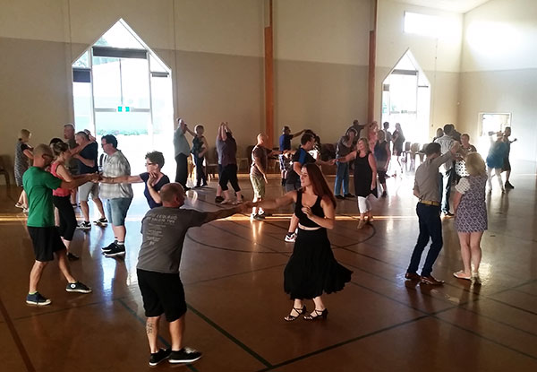 Give the Gift of Dance with a Five Beginner Ceroc Modern Jive Dance Classes