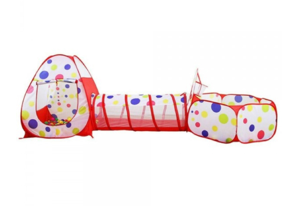 Three-in-One Portable Children Crawl Tunnel Set with Free Delivery