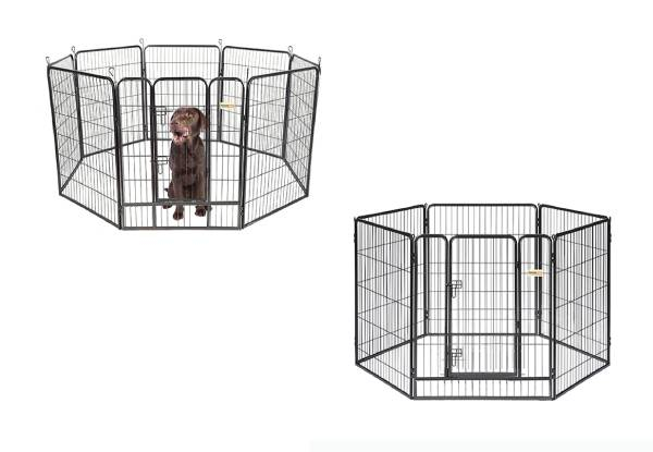 Six-Panel Pet Enclosure  - Option for Eight-Panel Style