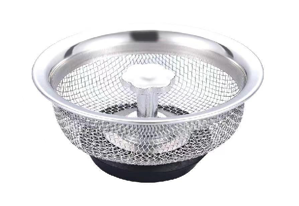 Two-Piece Kitchen Sink Strainer with Stopper