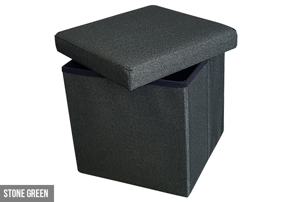 Collapsible Storage Ottomans - Two Sizes & Range of Styles Available with Free Metro Delivery