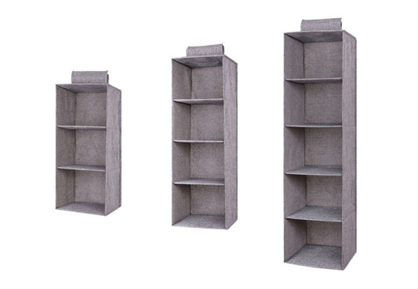 Three-Layer Portable Wardrobe Hanging Storage - Available in Four & Five-Layer