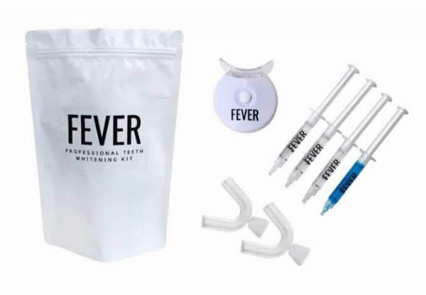 Fever Professional Teeth Whitening Kit - Two Colours Available with Free Delivery