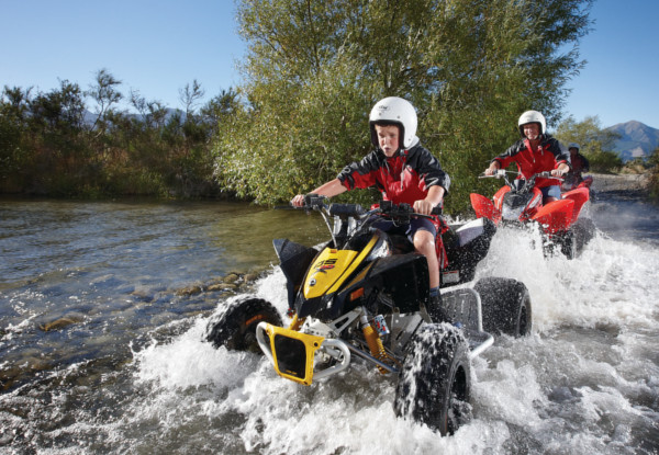 Hanmer Springs Quad Biking Experience for an Adult - Option for Child Available