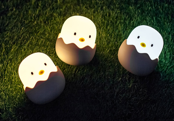 Eggshell Chick LED Night Light - Two Options Available