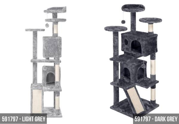 Cat Tree Range - Two Colours & Five Styles Available