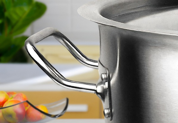 SOGA 23L Stainless Steel Stock Pot