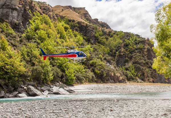 4.5-Hour Helicopter Ride & Shotover White Water River Rafting Experience for One Person - Options for Up to Six People