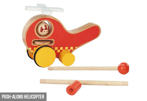 Children's Wooden Toy Range - Four Options Available