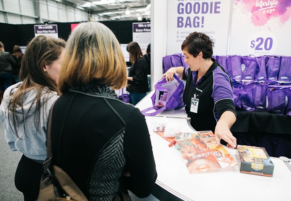 Two Tickets to the Women's Lifestyle Expo in Palmerston North- Options to incl. an Expo Goodie Bag or for Two Tickets – Valid for May 4th or 5th 2019