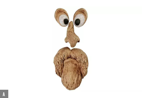 Old Man Tree Face Garden Art - Four Options Available