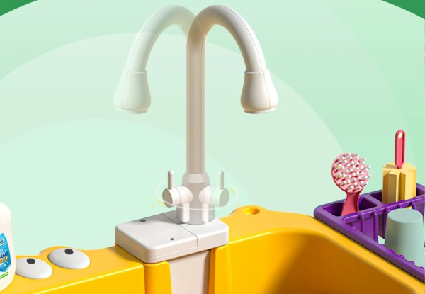 Kid's Kitchen Sink Toy Play Set