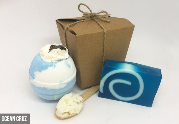 New Zealand Made Bath Bomb & Soap Gift Set - Eight Scents Available