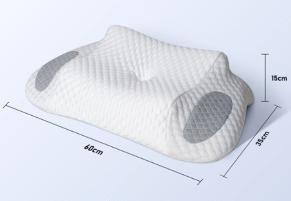 Double Layer Butterfly Shaped Cervical Pillow