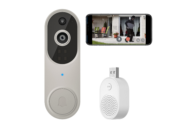 Smart Video Doorbell Camera - Two Colours Available