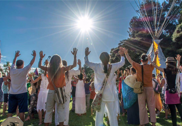 One Ticket to the 2018 Voices of Sacred Earth Festival – 23rd - 25th March, incl. Bookings & Service Fees