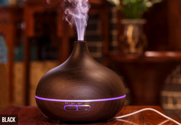 USB Air Humidifier Oil Diffuser - Available in Two Colours