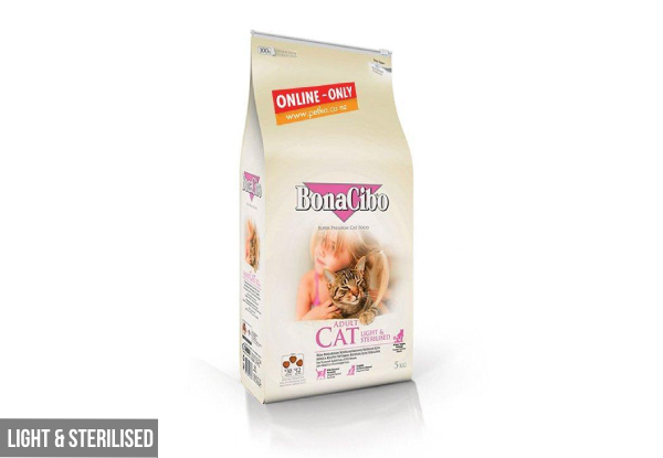 BonaCibo Adult Cat Food Range - Three Flavours Available