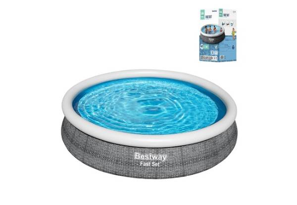 Bestway Fast Set Above-Ground Inflatable 3.66m Round Pool