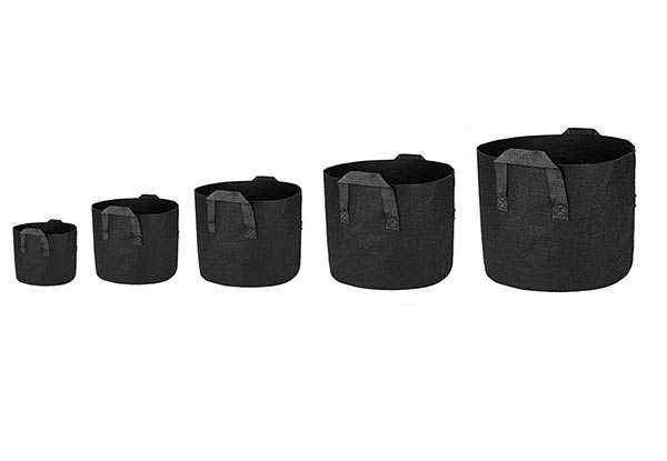 Five-Pack of Planter Grow Bags - Five Sizes Available with Free Delivery