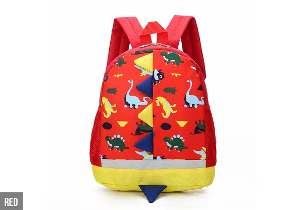 Cartoon Dinosaur Kids Bag - Four Colours Available