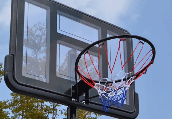 Height-Adjustable Basketball Hoop Stand