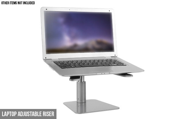 Brateck Deluxe Desktop Monitor or Laptop Adjustable Riser　