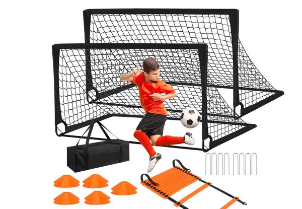 Soccer Goal Football Net Set