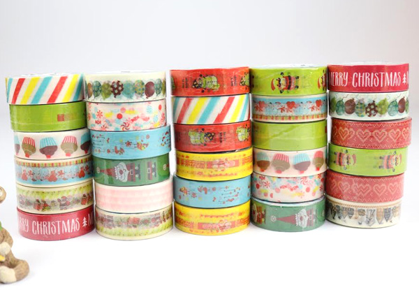 32-Piece Colourful Masking Tape Set