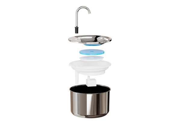 Stainless Steel Automatic Pet Water Dispenser