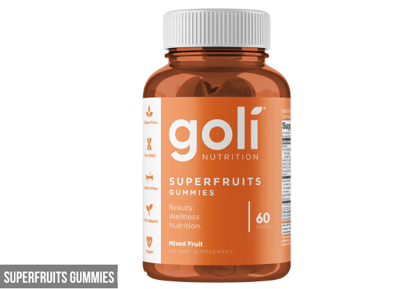 Goli Nutrition Gummies Range - Three Flavours Available