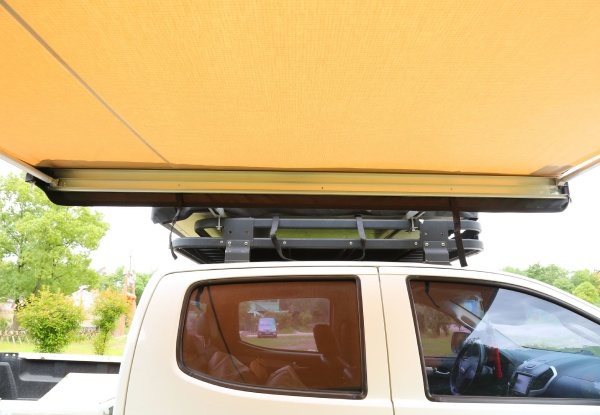 Extendable Car Roof Awning Shade - Two Sizes Available