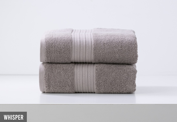 650GSM 80cm Brentwood Quick Dry Towel Set - Available in Six Colours & Two Options