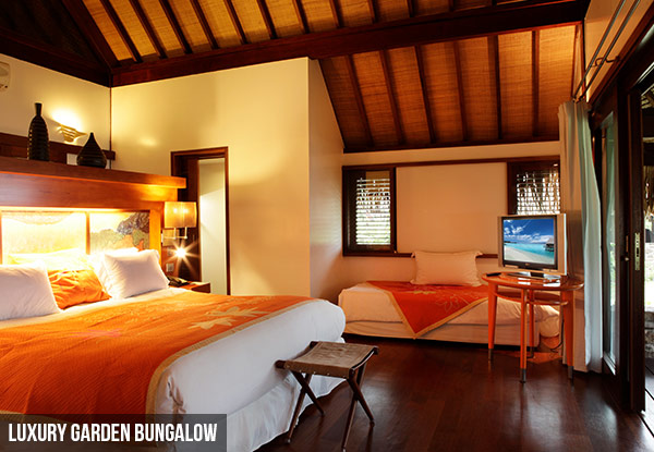 Seven-Night Taihiti Temptations Package at the Sofitel Moorea la Ora Beach Resort & Taihiti Pearl Beach Resort incl. Flights
