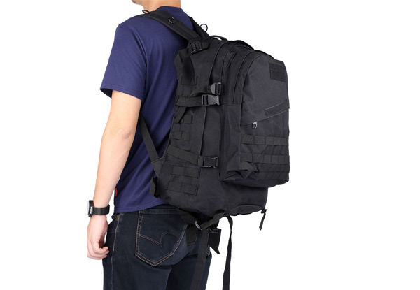 40L 3D Military Tactical Backpack - Three Colours Available