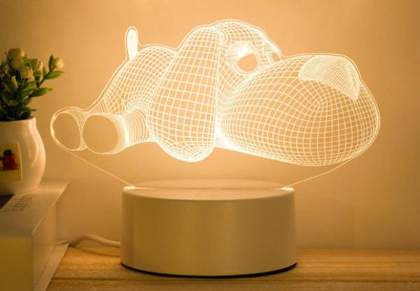 Customised 3D Illusion LED Night Light