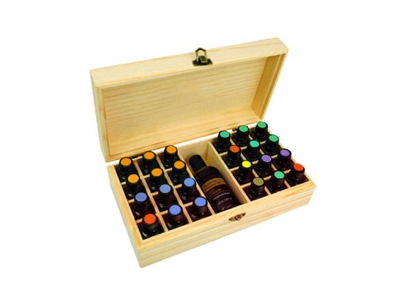 Essential Oils Storage Box with 25 Slots