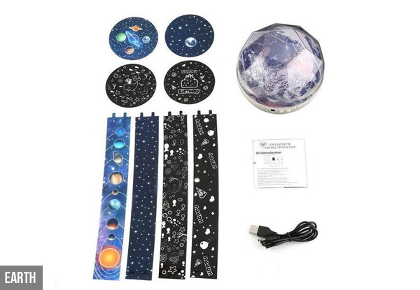 Magic Star Planet Projector Lamp - Two Designs Available with Free Metro Delivery
