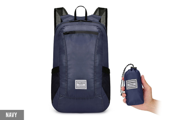 Outdoor Portable & Lightweight Backpack - Eight Colours Available