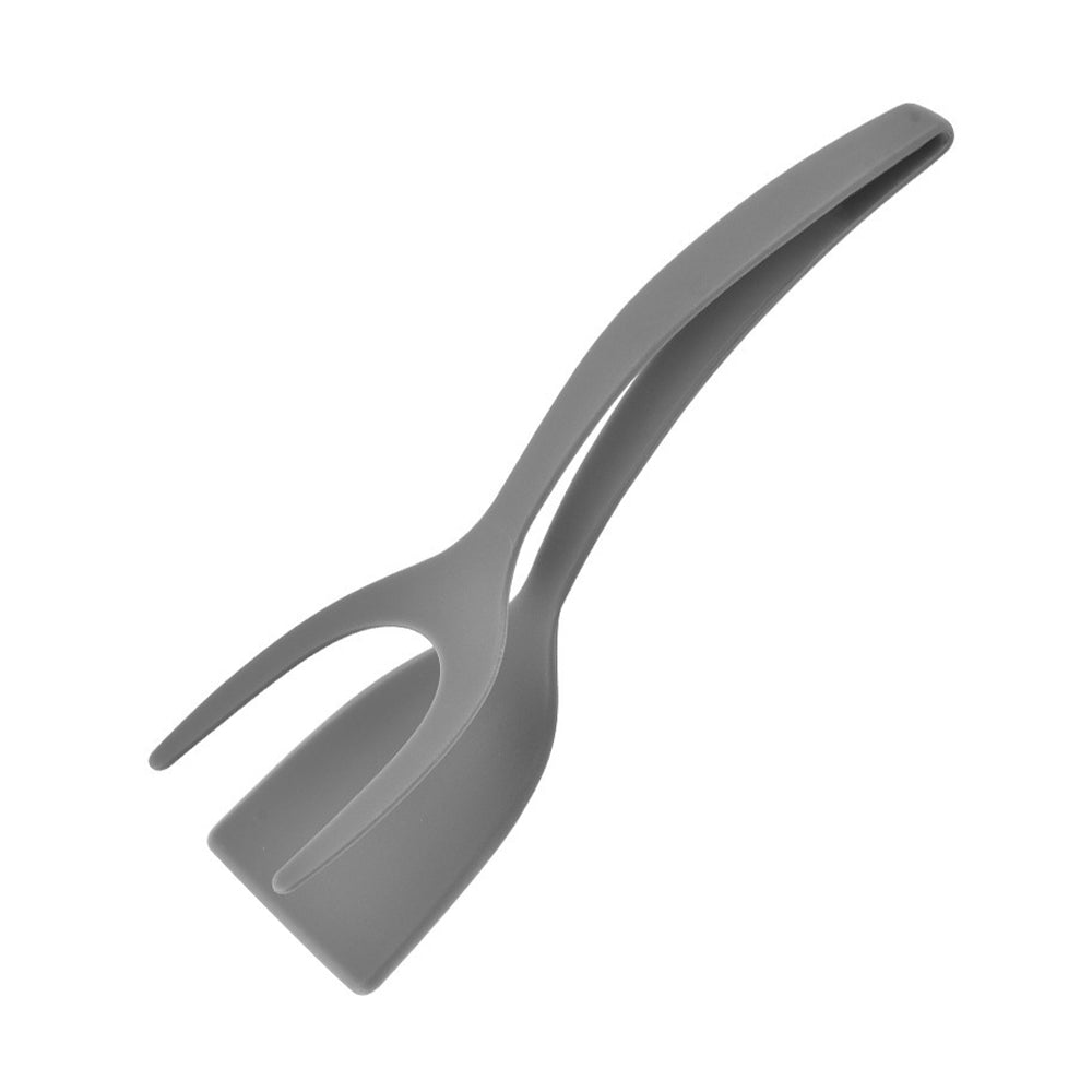 Two-in-One Grip and Flip Spatula Tong - Three Colours Available