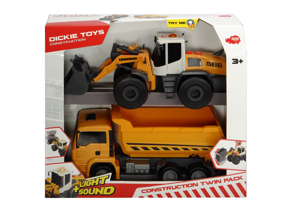 Dickie Construction Truck & Digger Pack