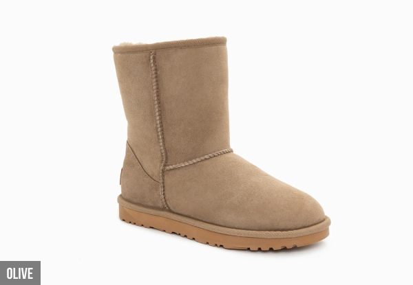 Ugg Water Resistant Classic Short Boots - Five Colours & Seven Sizes Available