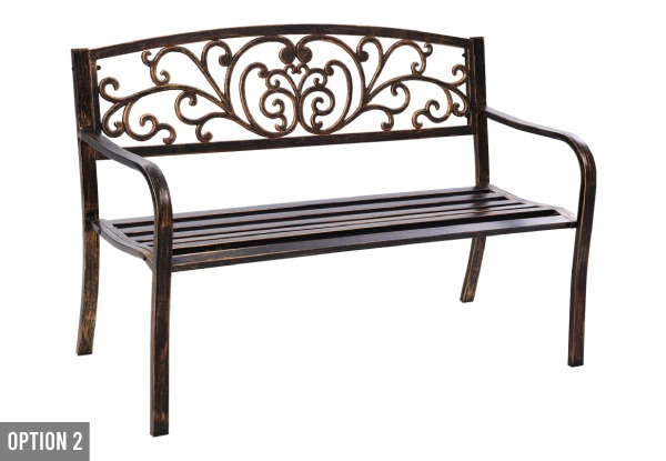 Arteferro Garden Bench - Four Options Available