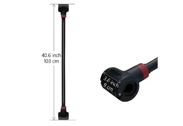 Adjustable Dumbbell Converter - Option for Curl or Straight Bar