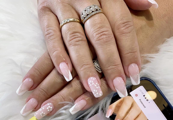 Standard Nail Manicure for One Person - Options for Gel, Gel & Extensions, SNS, SNS & Extensions, Builder Gel, Deluxe Spa Pedicure, Manicure & Pedicure, Lash Lift or Classic Eyelash, & More