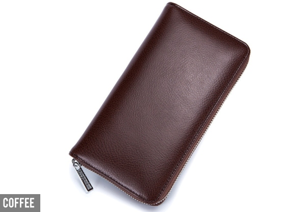 36-Card Leather Wallet - Five Colours Available with Free Delivery