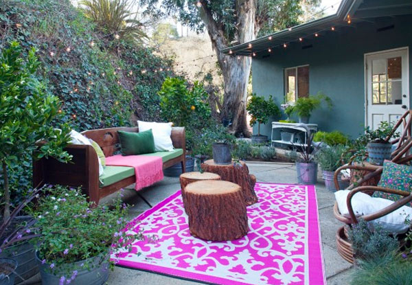 From $59.90 for Stunning Indoor/Outdoor Rugs Made from Recycled Material