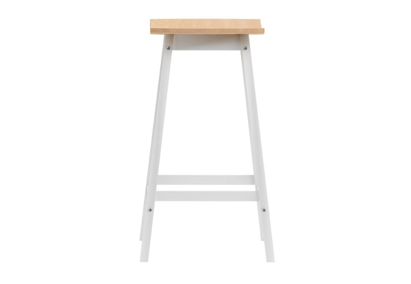 Artiss Two-Piece Wooden Bar Stool